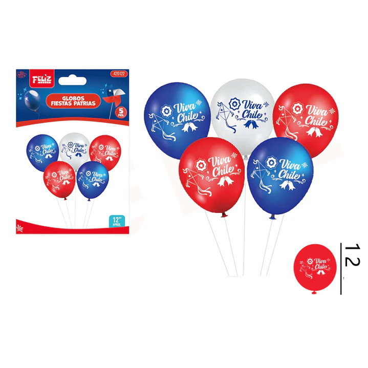 Set Globoss Viva Chile 5Pcs 1