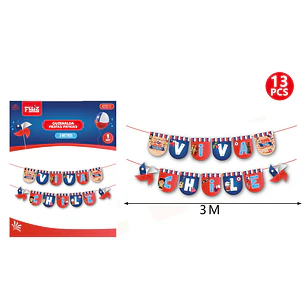 Guirnalda Viva Chile 3M 13Pcs