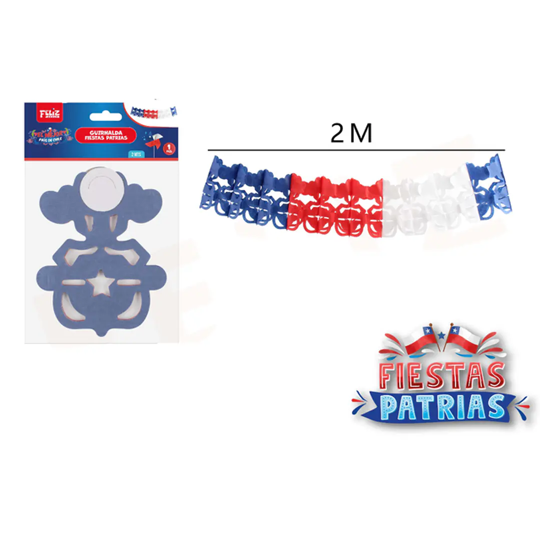 Guirnalda Lazo Fiestas Patrias 2M 1