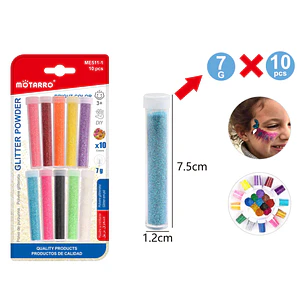 Polvo Glitter 10Pcs