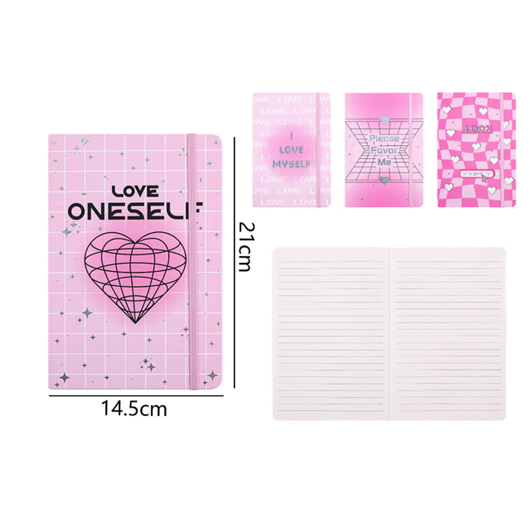 Libreta Elastico 80Hojas A5 1