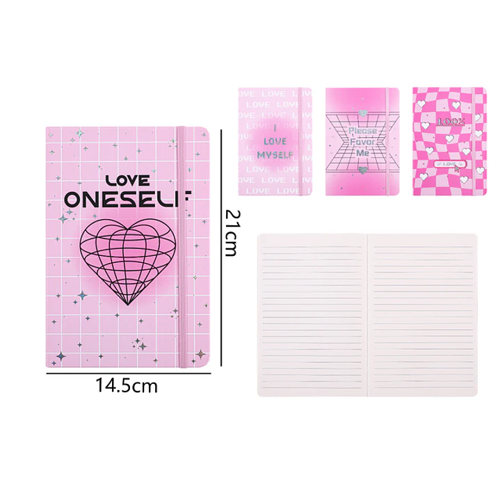 Libreta Elastico 80Hojas A5 1