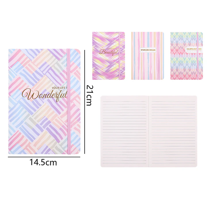 Libreta Elastico 80Hojas A5 1