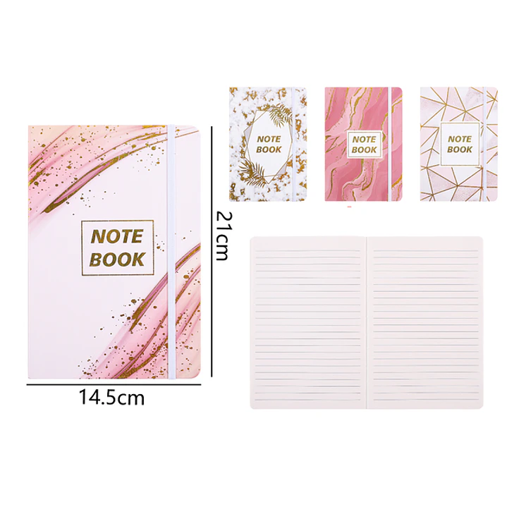 Libreta Elastico 80Hojas A5 1