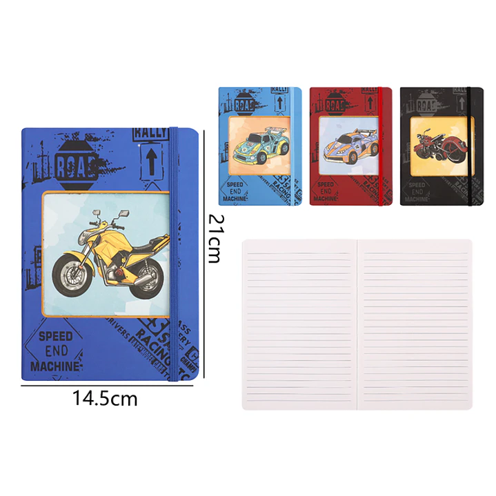 Libreta Elastico 80Hojas A6 1