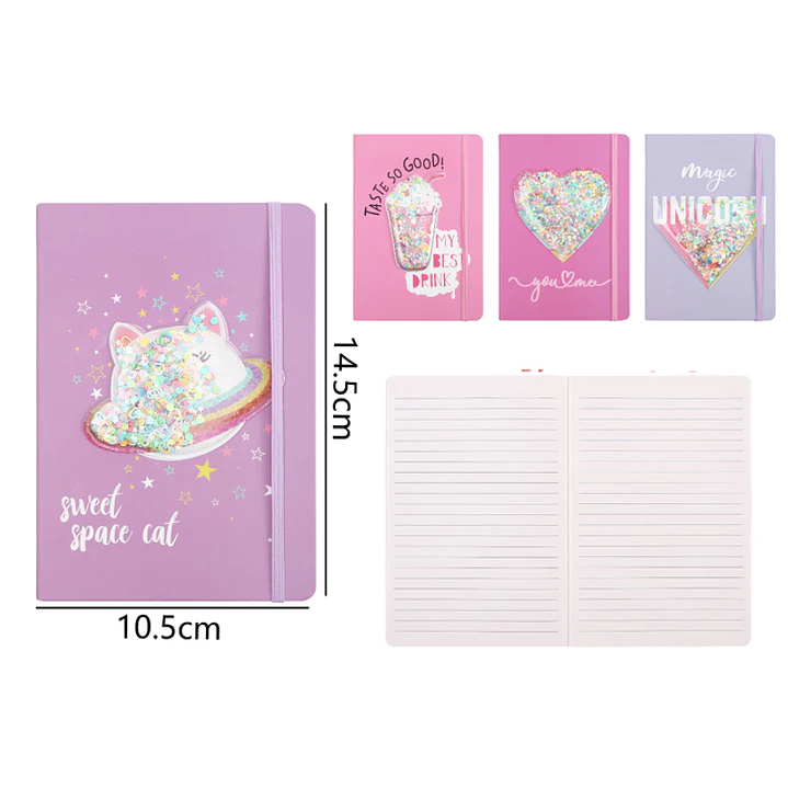 Libreta Elastico 80Hojas A6 1