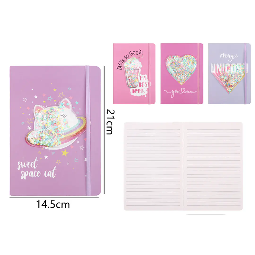 Libreta Elastico 80Hojas A6 1