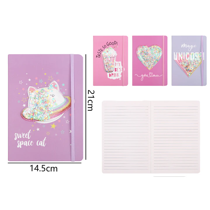 Libreta Elastico 80Hojas A6 1
