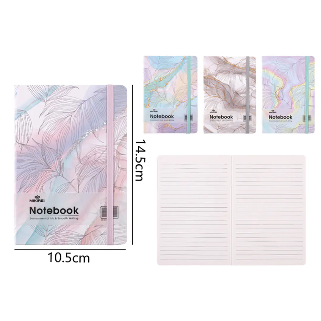 Libreta Elastico 96Hojas A6 1