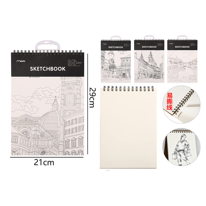 Block De Dibujos 30Hojas 29X21Cm 1