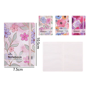 Libreta Elastico 96Hojas A7
