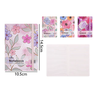 Libreta Elastico 96Hojas A6