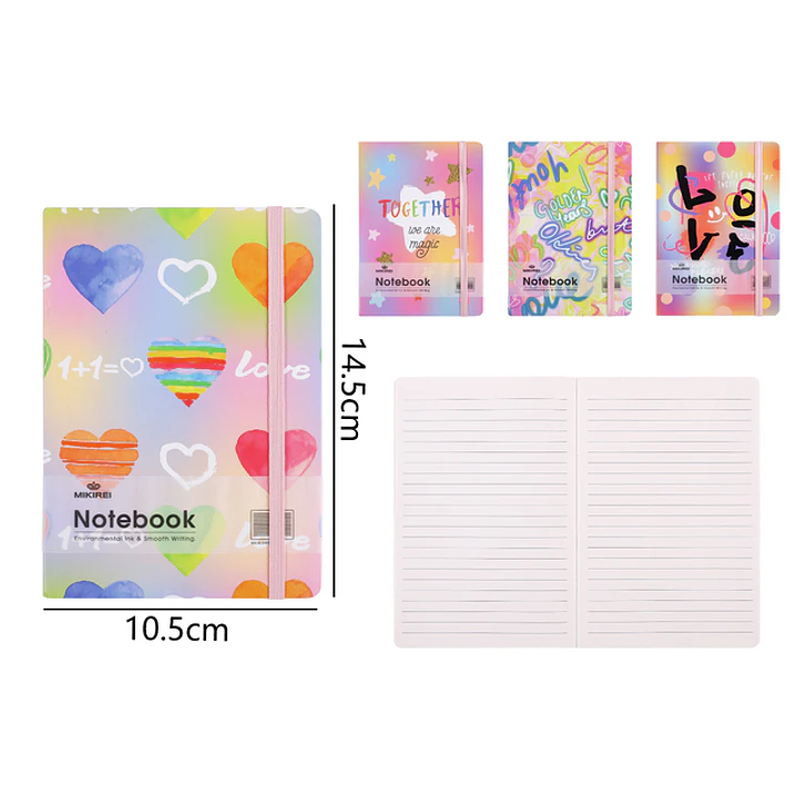 Libreta Elastico 96Hojas A6 1