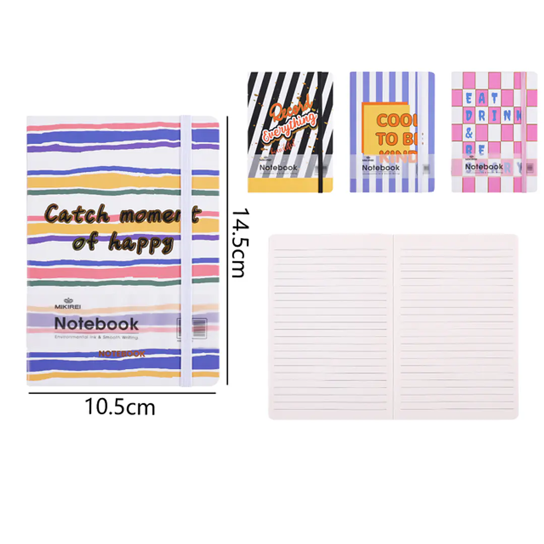 Libreta Elastico 96Hojas A6 1