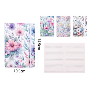 Libreta Elastico 96Hojas A6