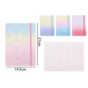 Libreta Elastico 96Hojas A5