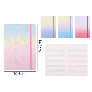 Libreta Elastico 96Hojas A6