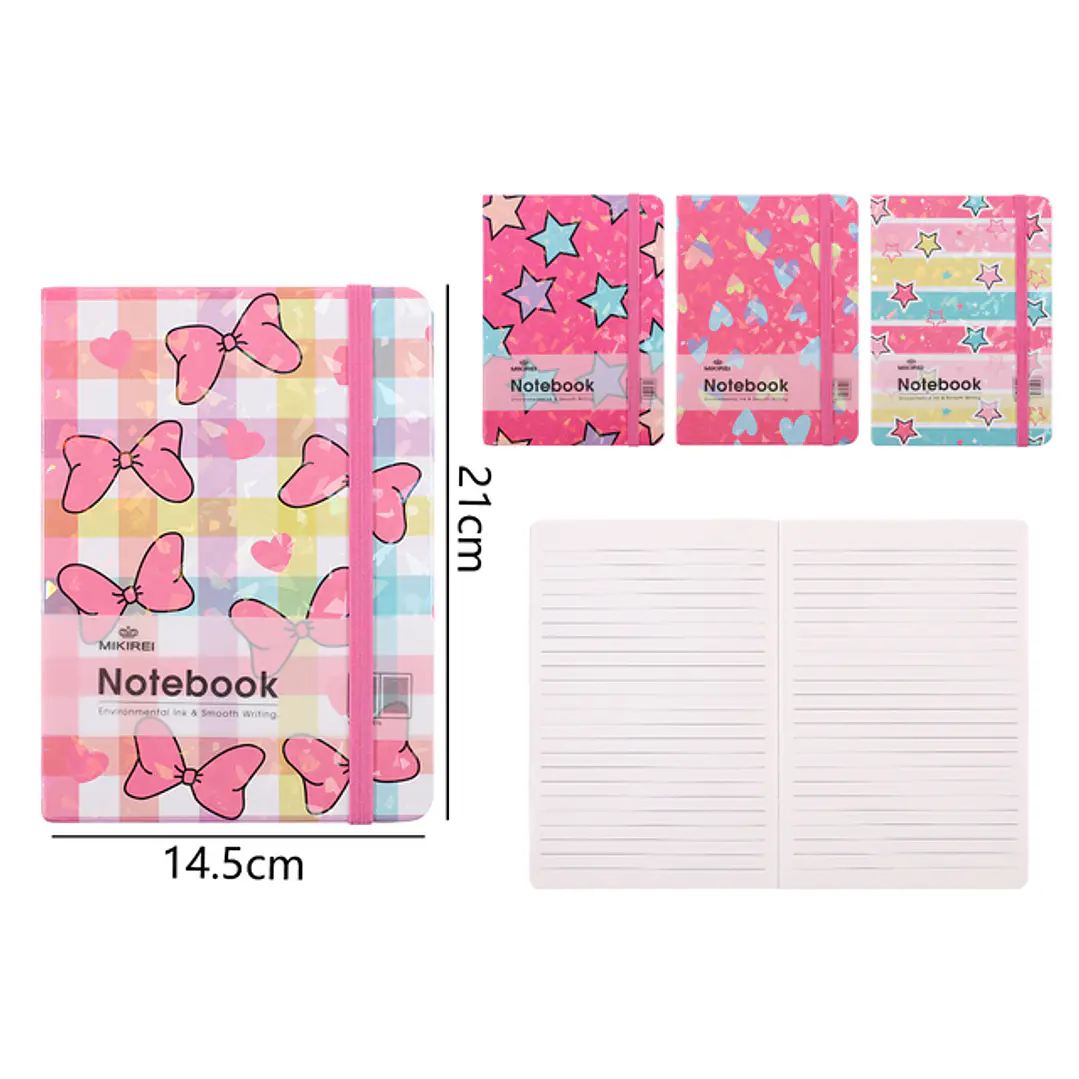 Libreta Elastico 96Hojas A5 1