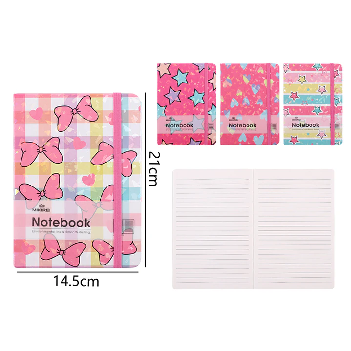 Libreta Elastico 96Hojas A5 1