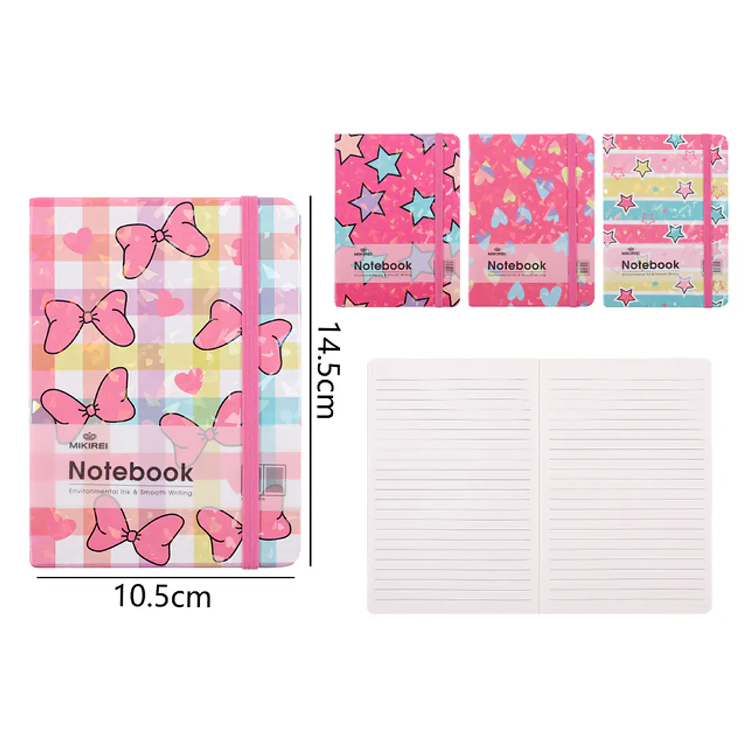 Libreta Elastico 96Hojas A6 1