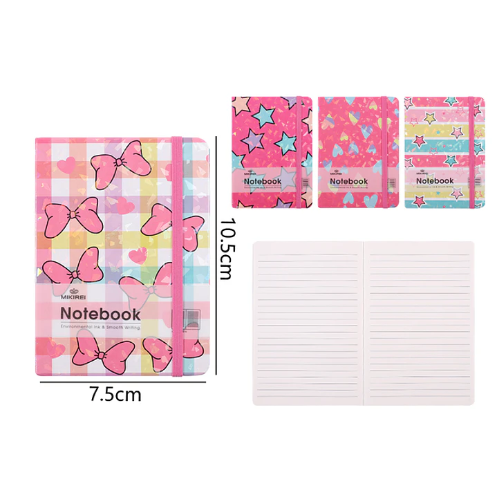 Libreta Elastico 96Hojas A7 1