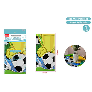 Mantel Futbol 137X183Cm