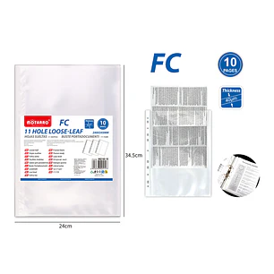 Fundas De Hojas Fc 10Hojas