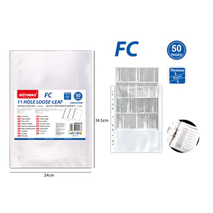 Fundas De Hojas Fc 50Hojas