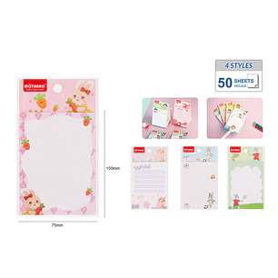Notas Adhesivas Vertical 50Hojas Conejo