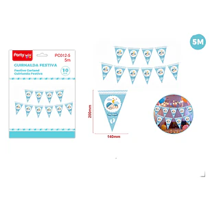 Guirnalda Baby Show Niño 5M 10 Unidades