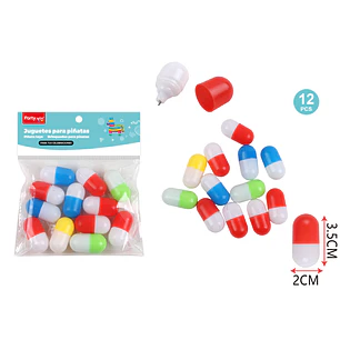 Juguetes Piñata Mini Lapices 12 Unidades
