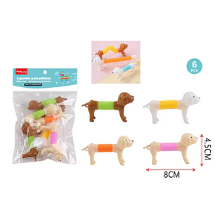 Juguetes Piñata Perrito 6 Unidades