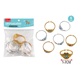 Juguetes Piñata Pulseras 6 Unidades