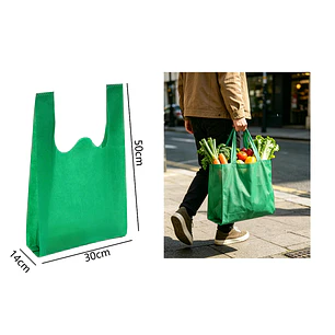 Bolsas Verde 30X50X14Cm