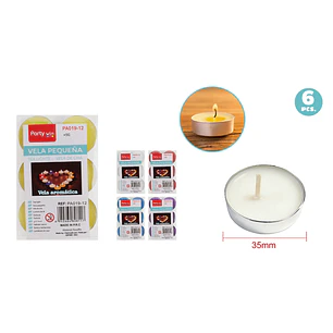 Velas Aromaticas Surtidos 35Mm 6 Unidades