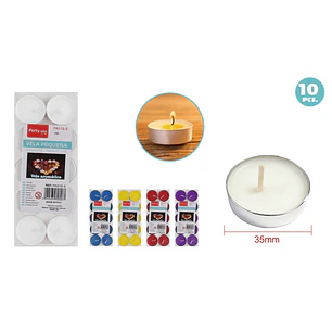 Velas Aromaticas Surtidos 35Mm 10 Unidades