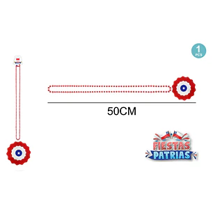 Collar Fiestas Patrias 50Cm
