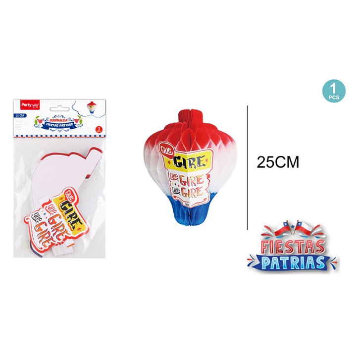 Guirnalda Fiestas Patrias 25Cm 1
