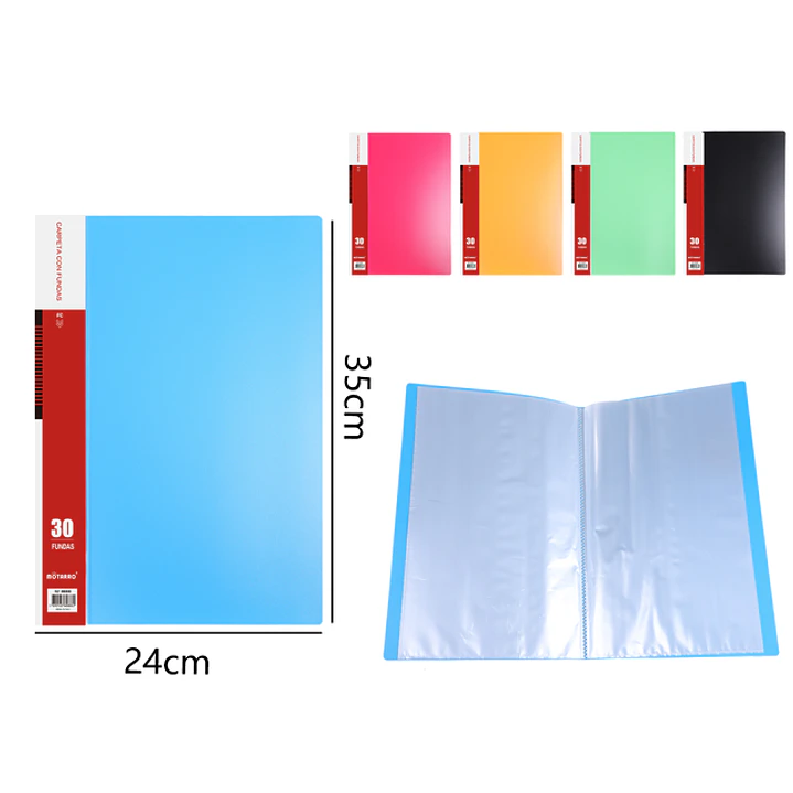 Carpeta 30 Fundas 35X24Cm 1