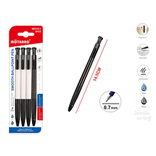Boligrafos De Secado Rapido 3 Unidades 0.7Mm