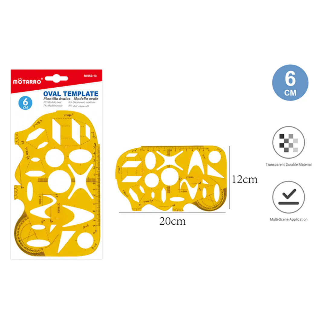 Multifuncional 6Cm Regla 1