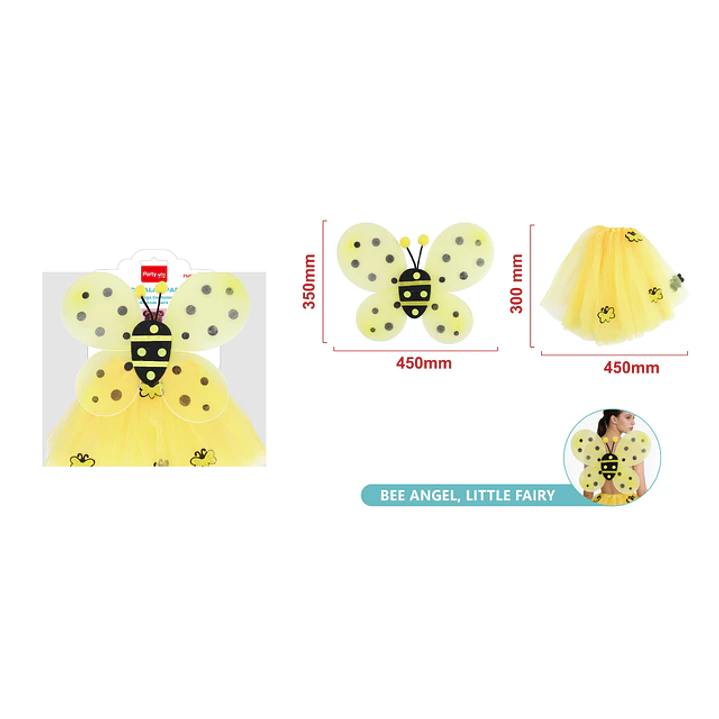 Set De Disfraz Escarabajas Amarillo 2 Unidades 1