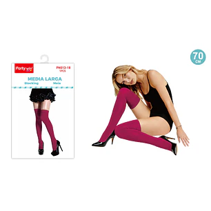 Calcetas Media Larga Fucsia 70Cm