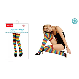 Calcetas Media Larga Arcoiris 70Cm