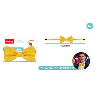 Corbatin De Fiesta Amarillo