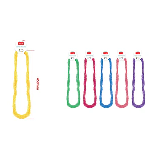 Collar Flor Plastico 45Cm