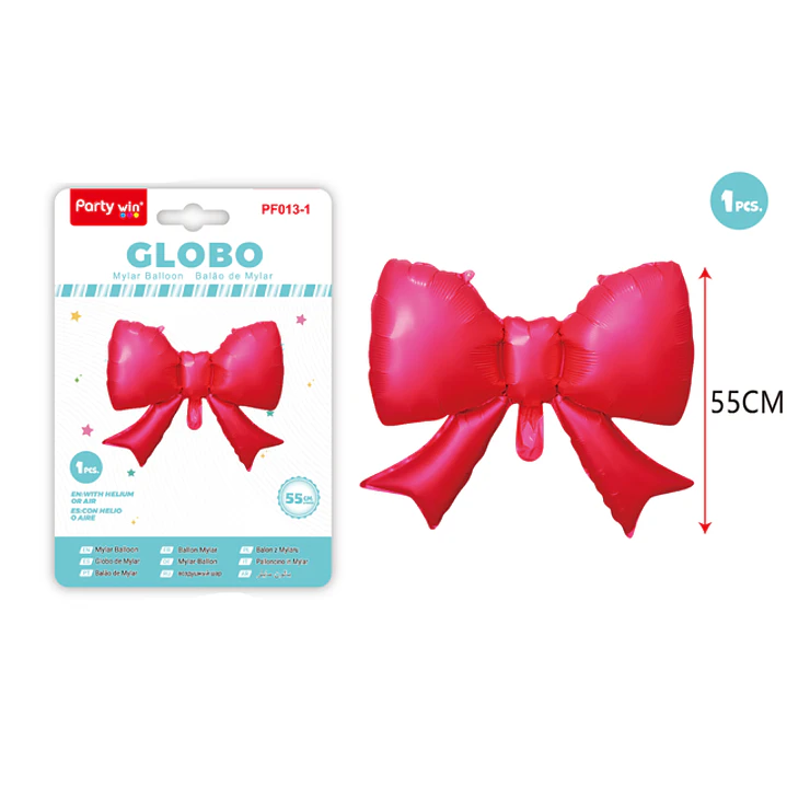 Globo Metal Lazo Rojo 55*43Cm 1
