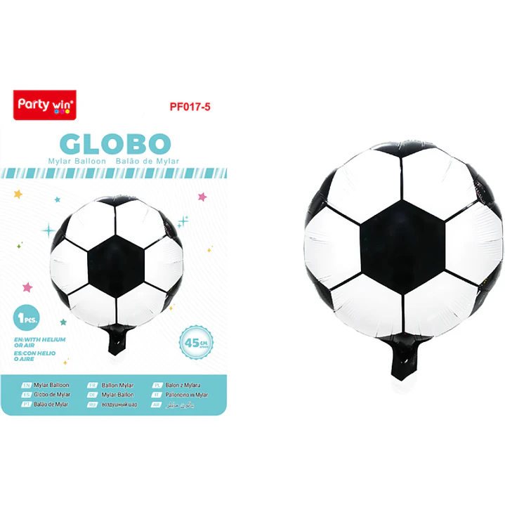 Globo Metal Futbol 45Cm 1