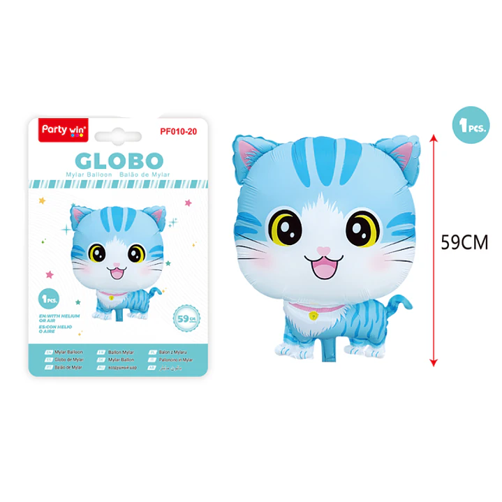 Globo Metal Gatito 59Cm 1