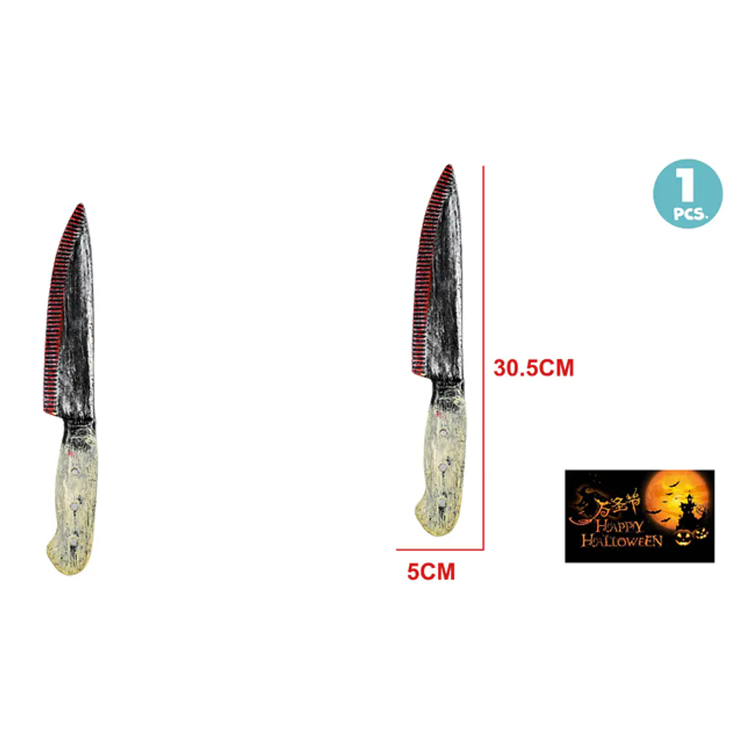 Cuchillo Para Halloween 30.5X5Cm 1
